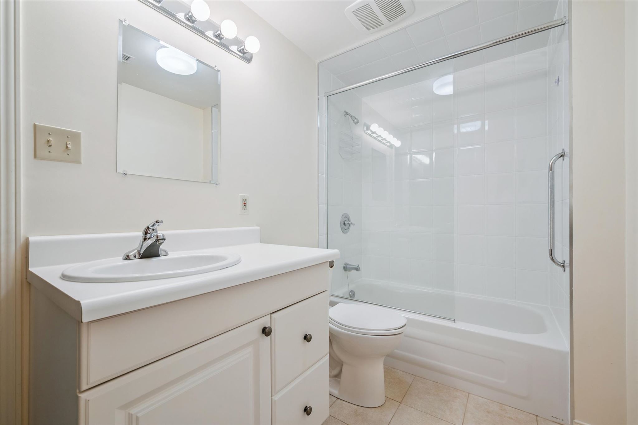 Lower level bathroom